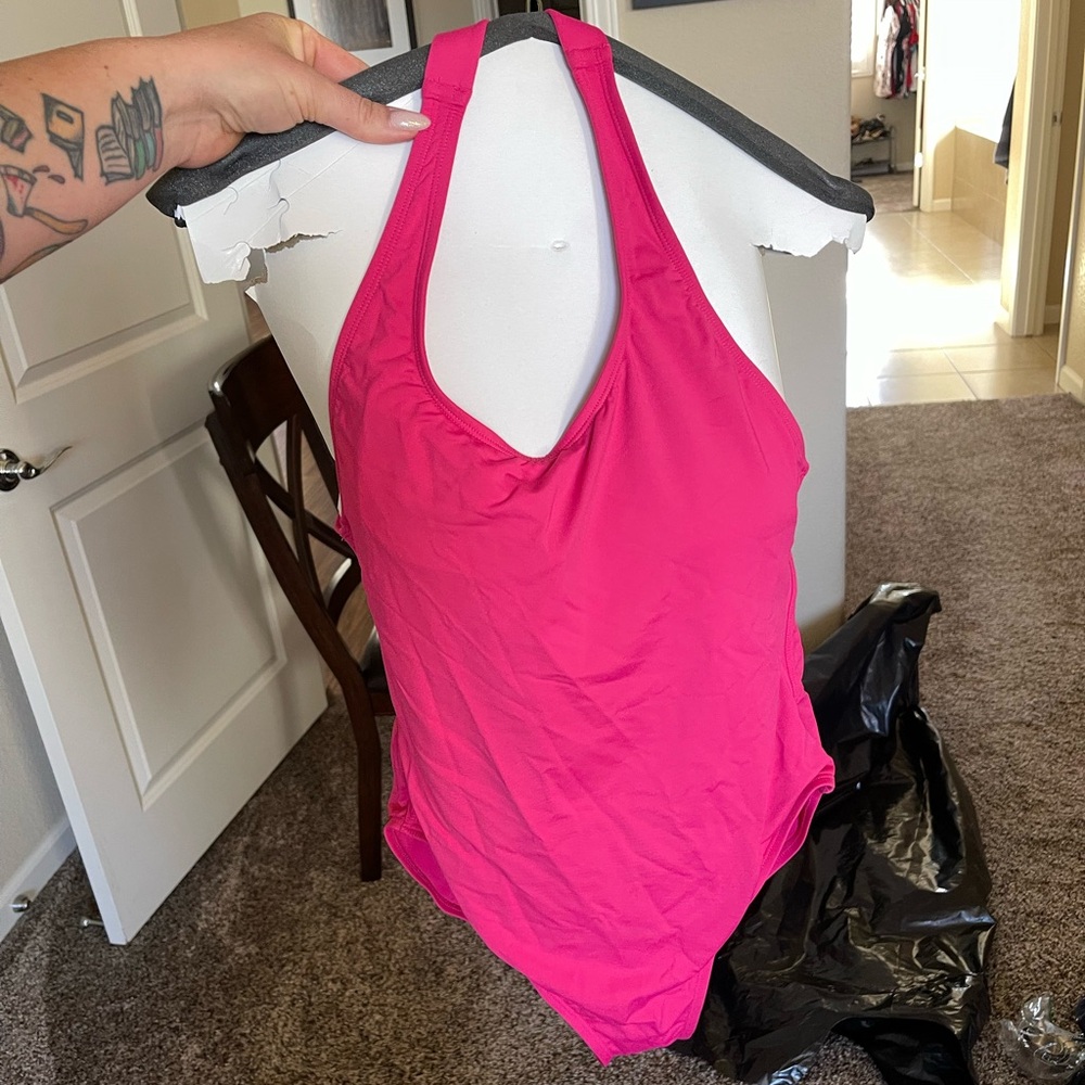 Andies Pink One-Piece Swimsuit